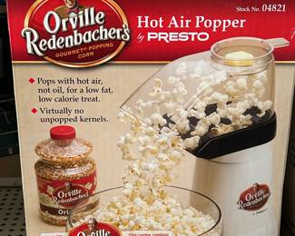 Hot Air Popcorn Popper
