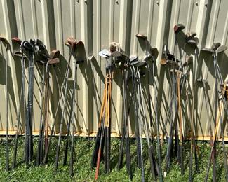 Massive Amount of Golf Clubsm Drivers and Putters