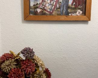 CORRUGATED TIN FRAMED ART