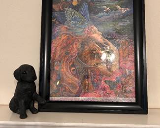 FRAMED PUZZLE, FANTASY SCENE