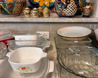 VINTAGE PYREX CASSEROLES