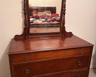antique dresser by HOLLAND FURNITURE CO
