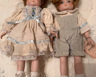POUTY BRADLEY COLLECTIBLE DOLLS