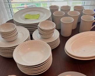 JC PENNEY EVERYDAY WHITE DISHES