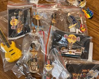 HARD ROCK CAFE GUITAR PINS