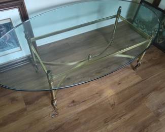 Glass Top Table 