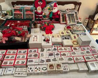 HUGE Selection of Vintage Christmas Decorations, Lights, Ornaments and More