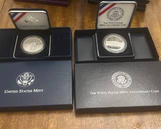 US Mint Commemorative Silver Dollars