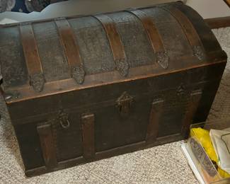 Antique Steamer Trunk