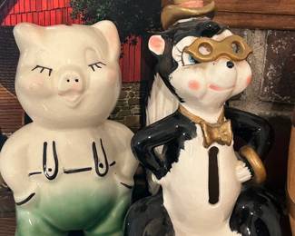 Vintage Piggy Banks