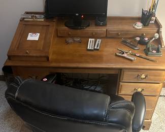 Solid Wood Office Desk