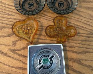 Assorted Vintage Ashtrays - Frontier Hotel Las Vegas