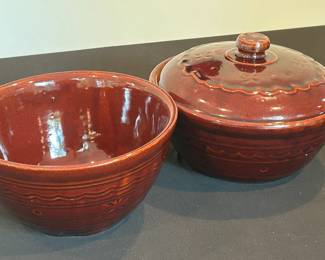 Marcrest Daisy Dot Mixing Bowl and Casserole Dish