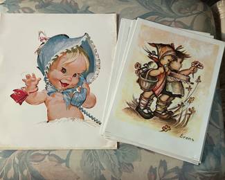 Assortd Vintage Prints