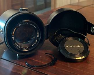 Minolta MC Rokkor-X PG 50mm Lens