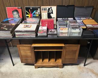 Great Selection of Vinyl Records, Cassette Tapes and CD's