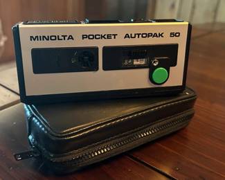 Vintage Minolta Pocket Autopak 50 Camera