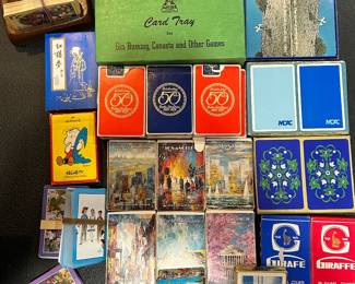 Vintage Playing Cards and Games