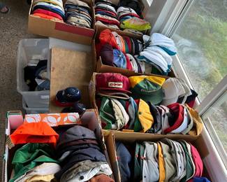 Hundreds of ball caps!!!!