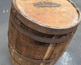 Large Jack Daniel’s barrel 