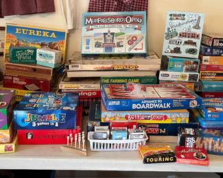 Games and vintage puzzles 