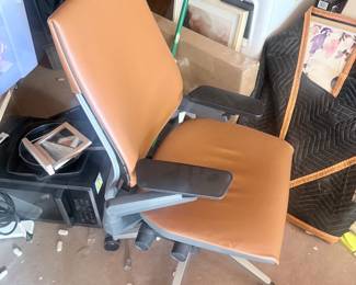 Steelcase leather