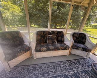 3 pc wicker set $395