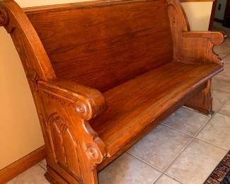 Church pew $150