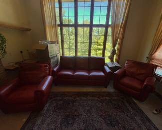 Red couch set $1000