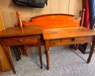 Available for pre-sale Head board $50, left table $65 right table $75
