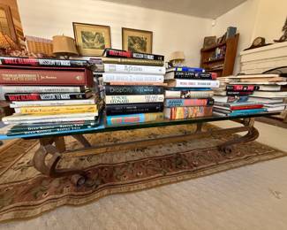 Lots of signed/1st edition books