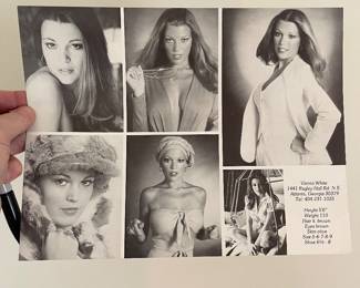 Vanna White model sheet