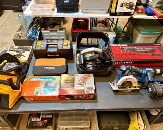 Craftsman, Stanley, Ryobi, Skil, etc. Power Tools & Lawn Equipment