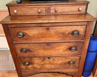 Antique Walnut Chest of Drawers