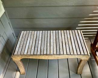 Matching Outdoor Hardwood Side Table