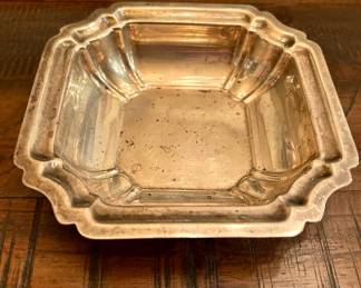 Sterling Silver Nut Dish / Bon Bon Bowl