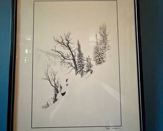 Vintage 70’s Print “Aspen Colorado Skiing”
