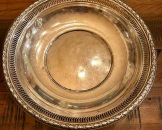 Sterling Silver Pierced Rim Bowl