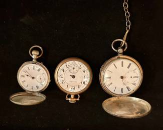 Vintage Pocket Watches & Pendant Watch