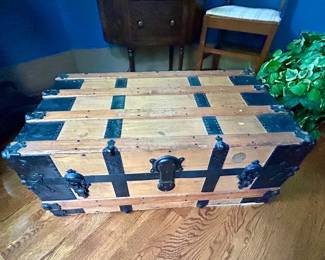Vintage Steamer Trunk