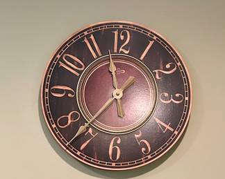 Large Decorative Wall Clock