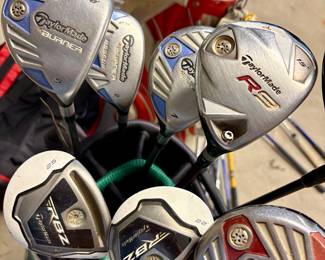 TaylorMade Golf Clubs – R9 Driver, Burner Woods & RBZ Hybrids