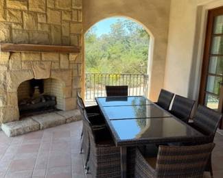 Patio Dining Set for 8