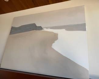 Art: "Coastal Planes" Gallery Wrap
