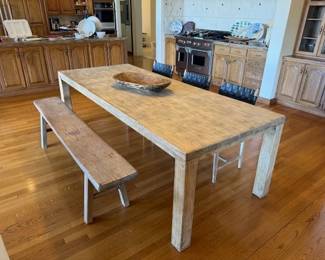 Dining Table with Bench
