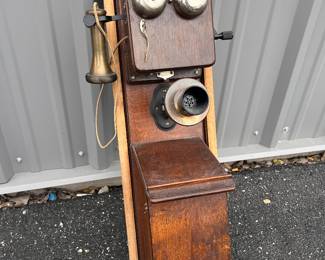 Vintage bell telephone Company wall phone