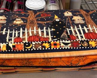 Just one of the mini cool longaburger baskets with a Halloween motif.