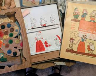 Hard to find Snow White painting set