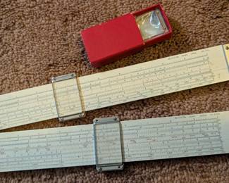 Sun Japan 1960s slide rules 251 and 259 D