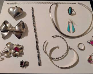Sterling silver jewelry